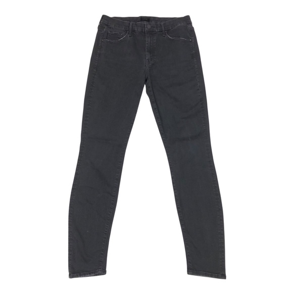 MOTHER Denim - MOTHER The Looker Skinny Stretch Ankle Jeans Size 28 28X29 Not Guilty Black